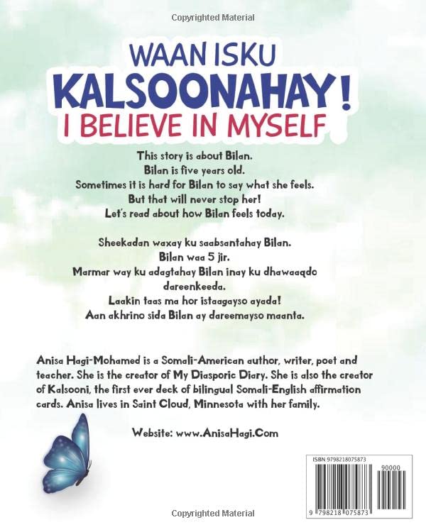 Waan Isku Kalsoonahay! I Believe in Myself