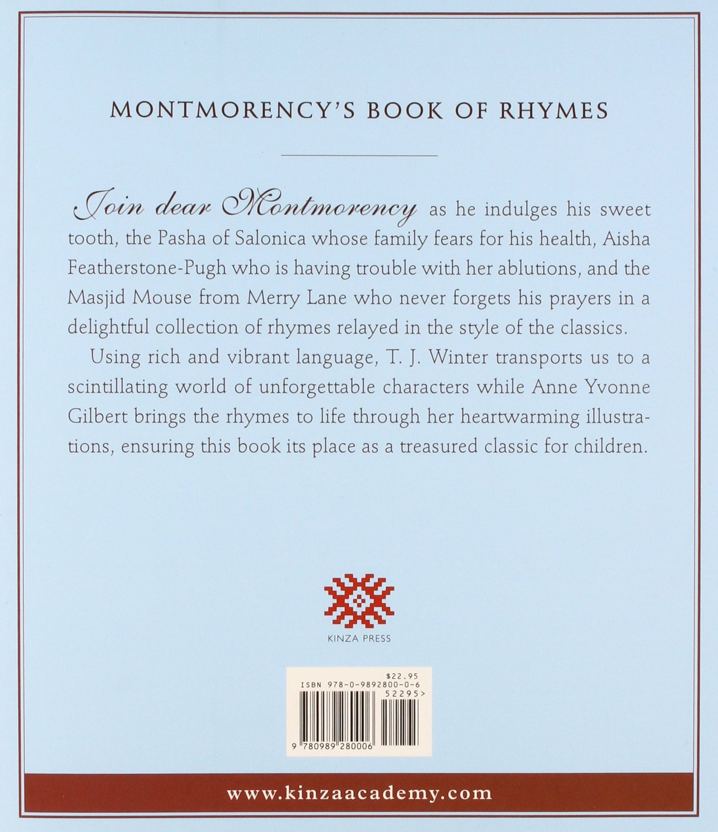 MONTMORENCY'S BOOK OF RHYMES