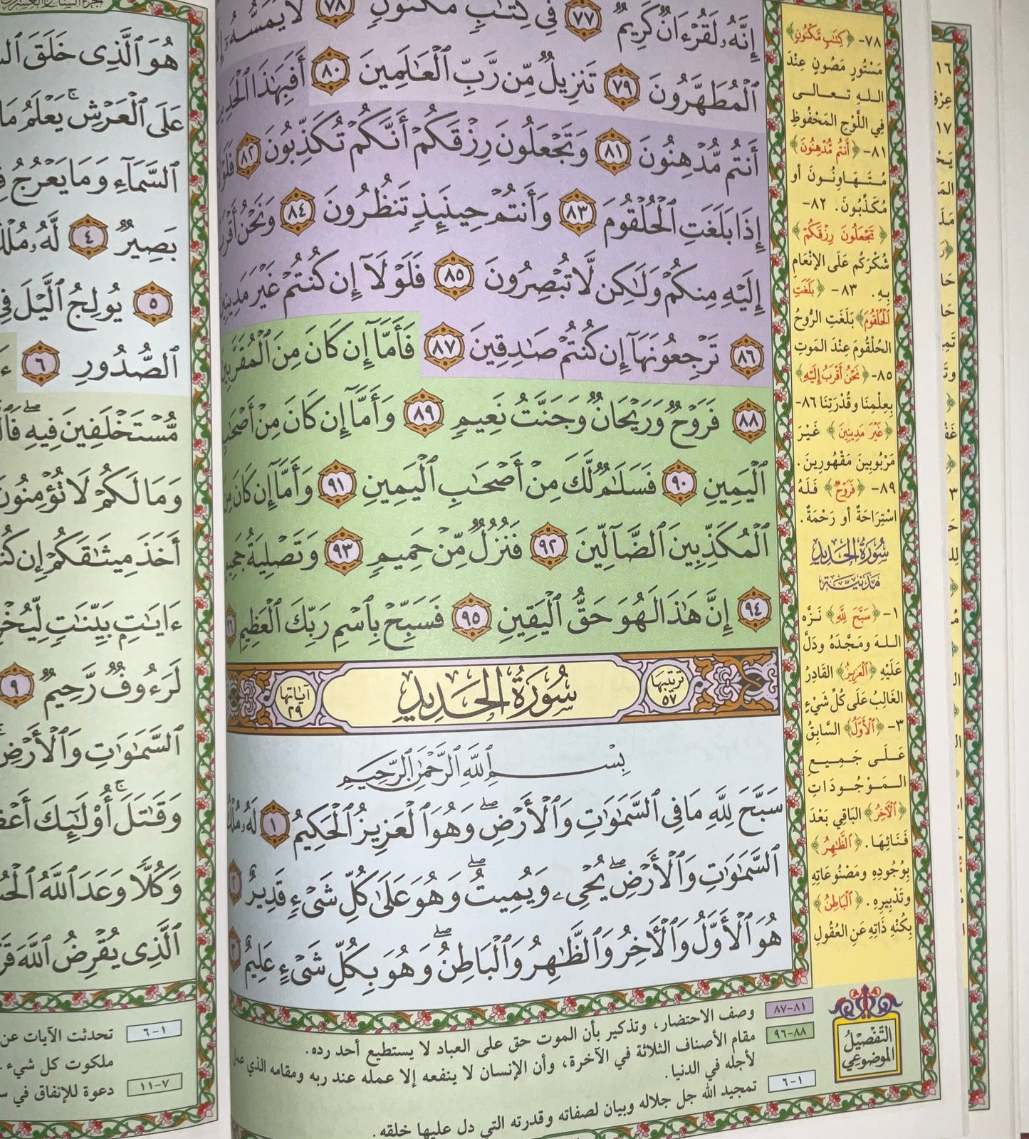 Discounted Hardcover Mushaf Set 6 Volumes (5 Ajza Per Volume)