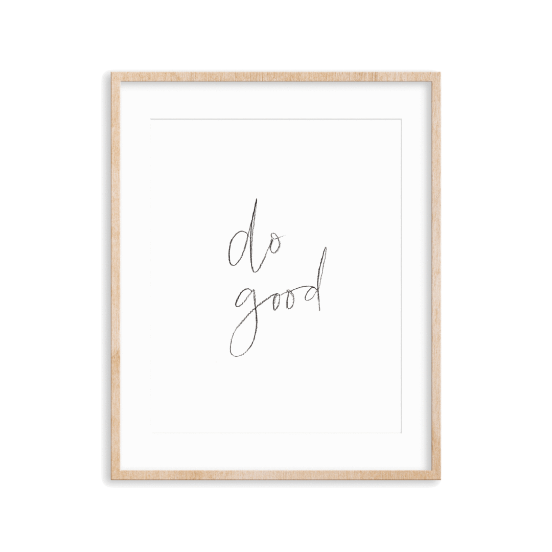 do good frame