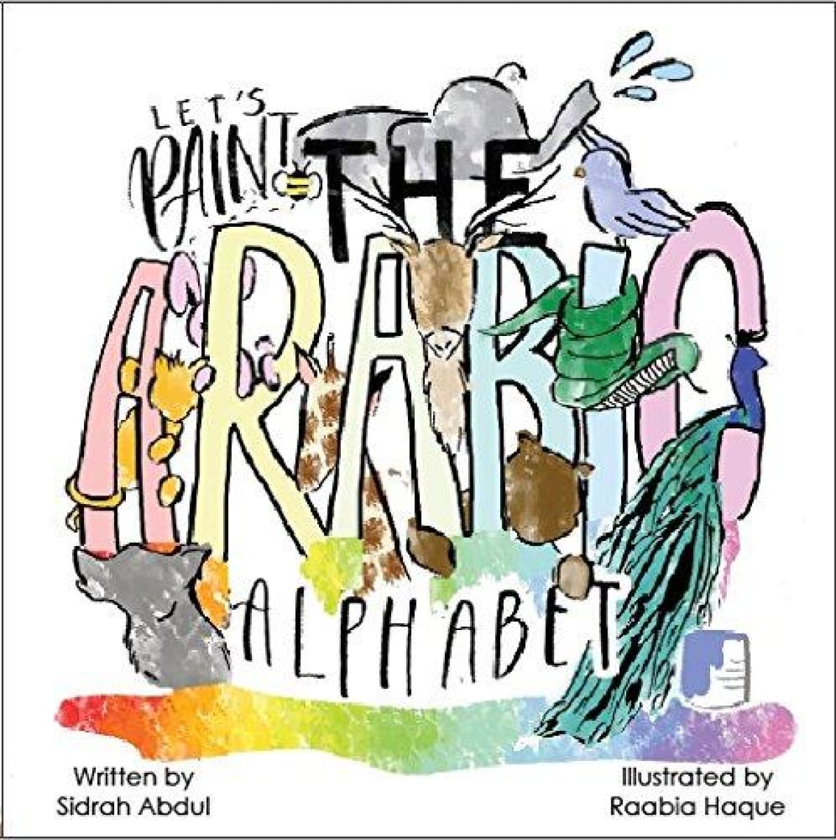 Let's Paint the Arabic Alphabet! (Board Book)