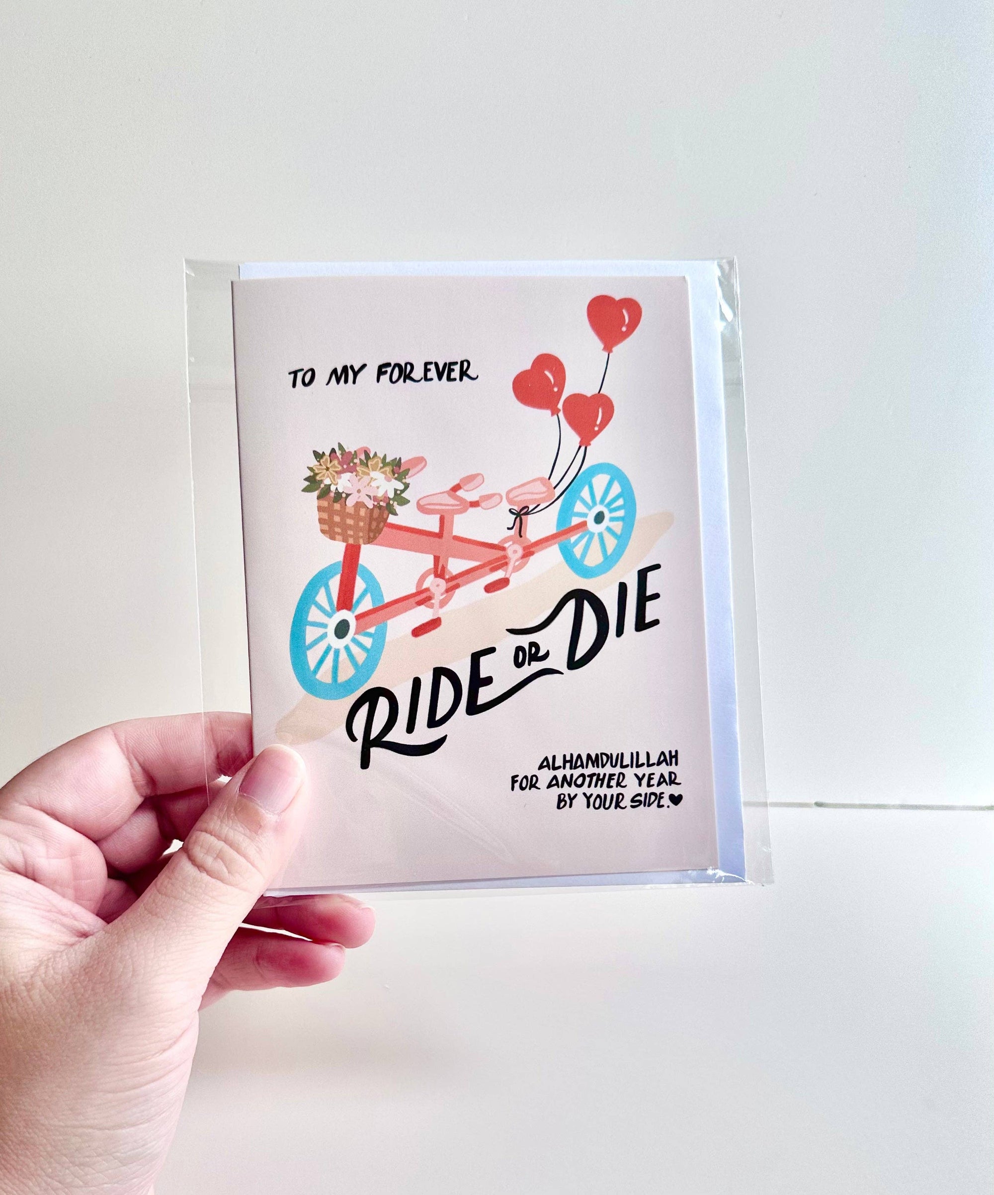 Ride or Die: Anniversary Wedding Card