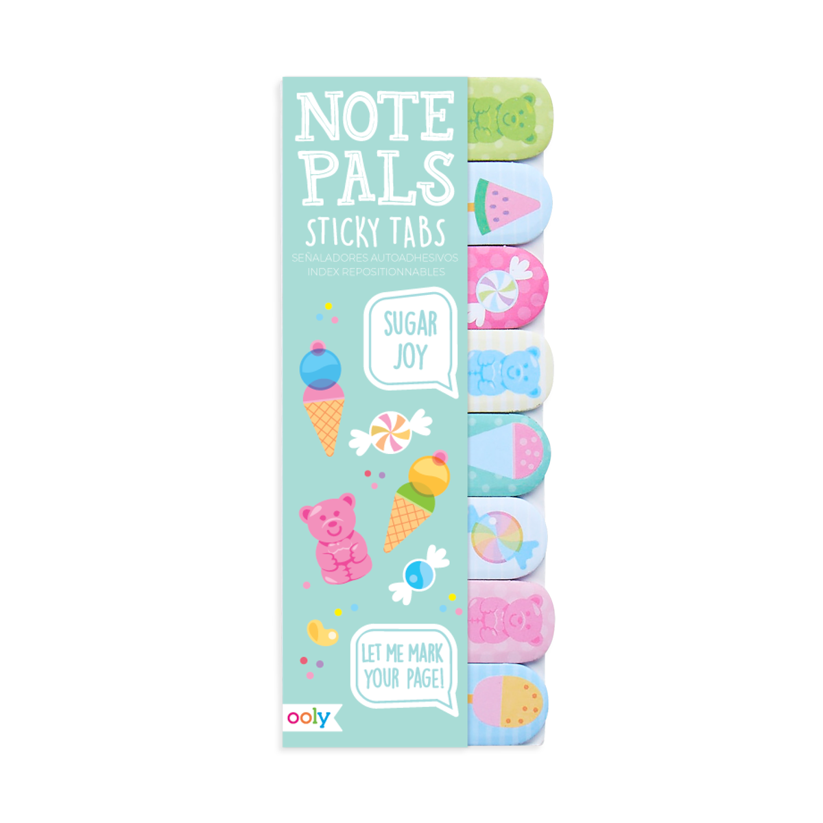 Notepals Sticky Tabs: Sugar Joy