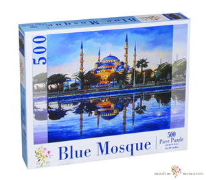 Blue Mosque - 500 Piece Puzzle