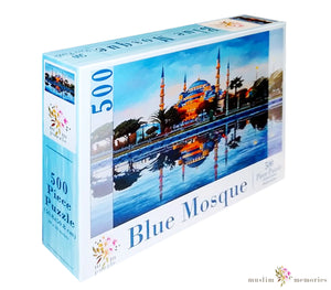 Blue Mosque - 500 Piece Puzzle