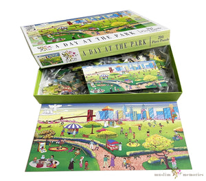 Islamic Puzzle - A Day in The Park 204 Piece Set