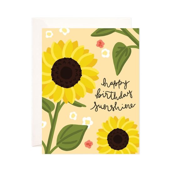 Happy Birthday Sunshine Greeting Card