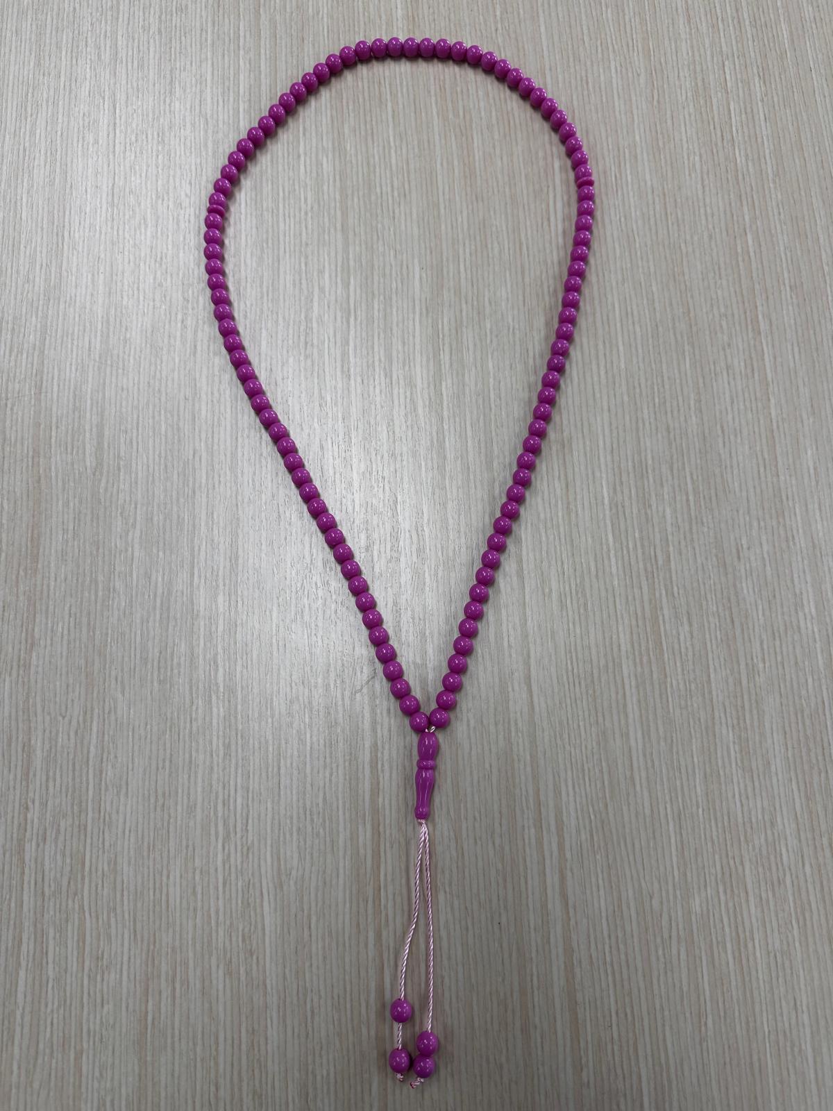 99 Purple Dhikr Beads