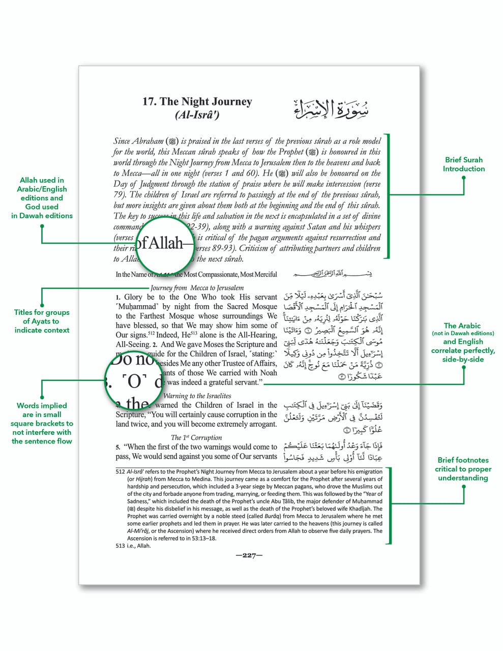 The Clear Quran® Series - With Arabic Text - Parallel Edition | Flexi Cover