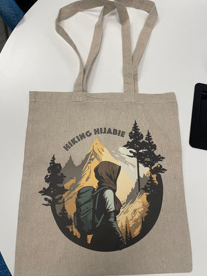 Hiking Hijabi: Tote Bag