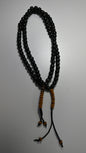 99 Black Dhikr Beads w/ Brown Accent