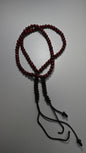 99 Burgundy Dhikr Beads w/ Brown tips (Small)