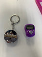Dhikr Clicker Gift Set – Digital Tally Counter with Keychain (Purple)