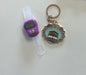 Dhikr Clicker Gift Set – Digital Tally Counter with Keychain (Purple)