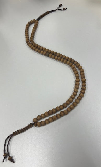 100 Dhikr Light Brown Zeytun Tree Wooden Beads
