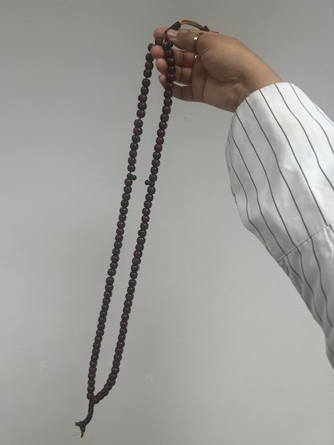 100 Dhikr Beads Dark Red