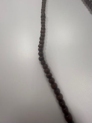 100 Dark Brown Dhikr Beads