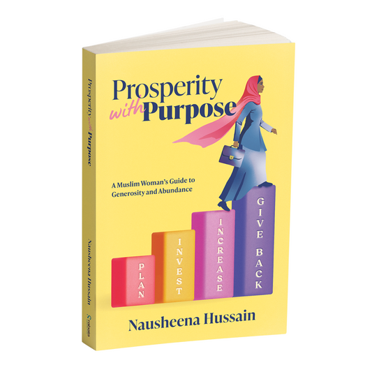 55% OFF | DAMAGED: Prosperity with Purpose: A Muslim Woman's Guide to Abundance and Generosity