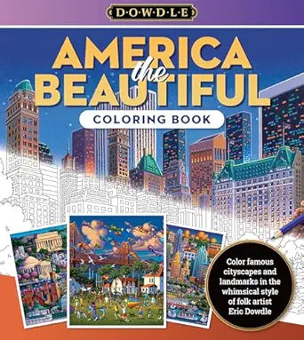 America the Beautiful Coloring Book