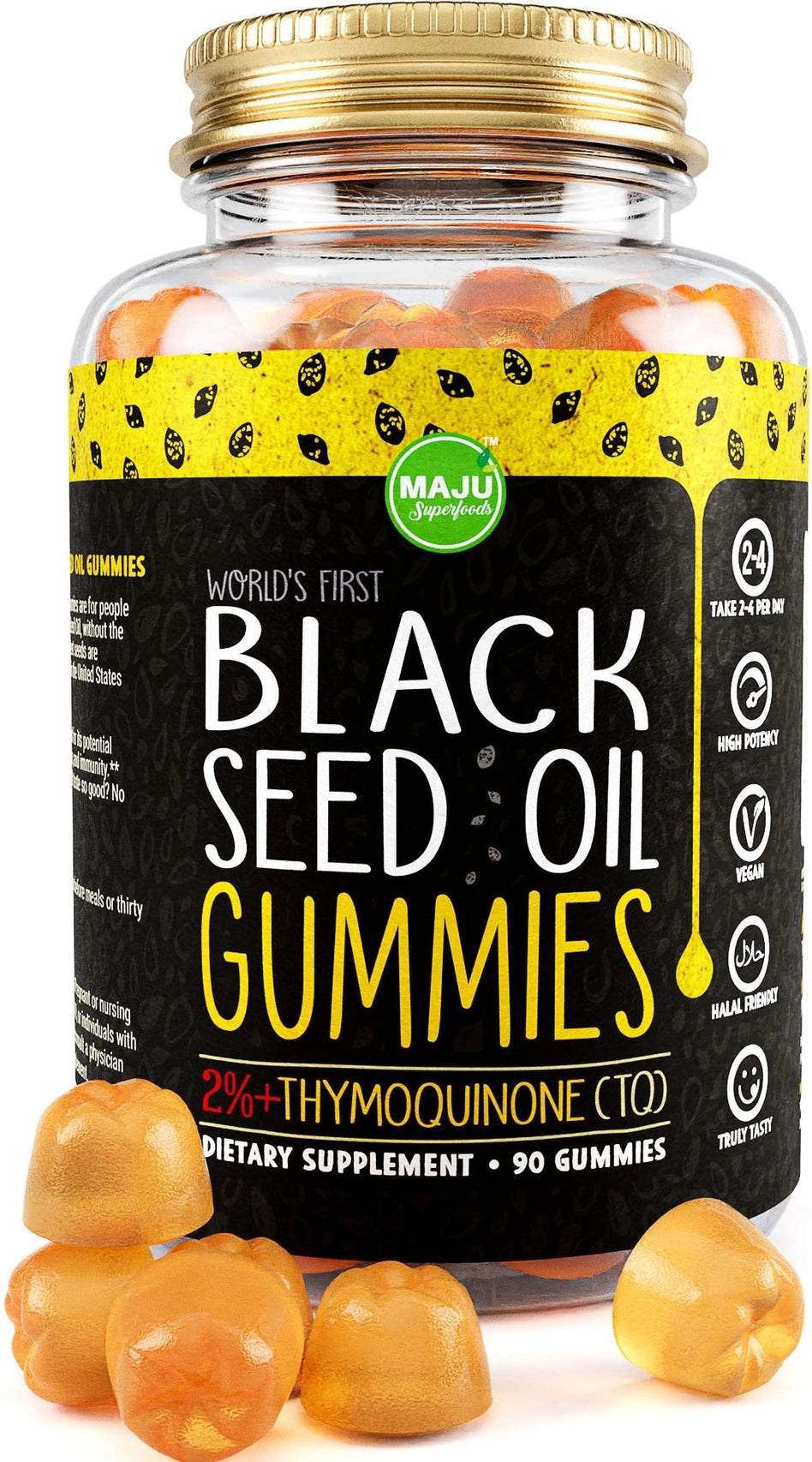 Maju's Black Seed Oil Gummies