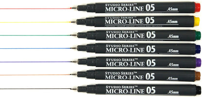 Studio Series Colored Micro-Line Pen Set (Set of 7)