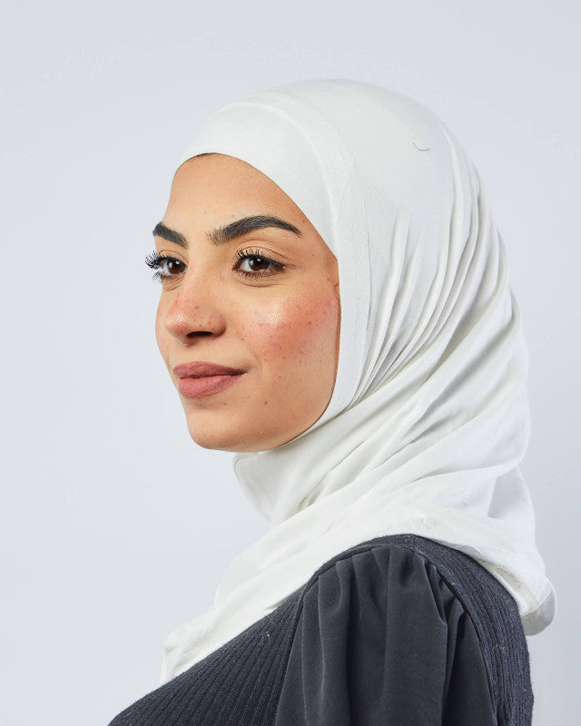 2 Piece Polyester Hijab