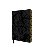 Black Floral Pocket Notebook (Flame Tree Journals)
