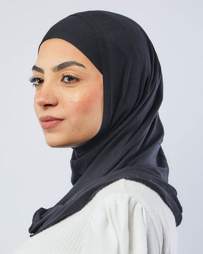 2 Piece Polyester Hijab