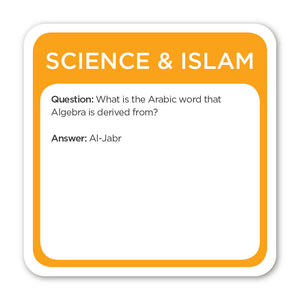 5PILLARS TRIVIA BURST: SCIENCE AND ISLAM - THE FUN ISLAMIC CARD GAME