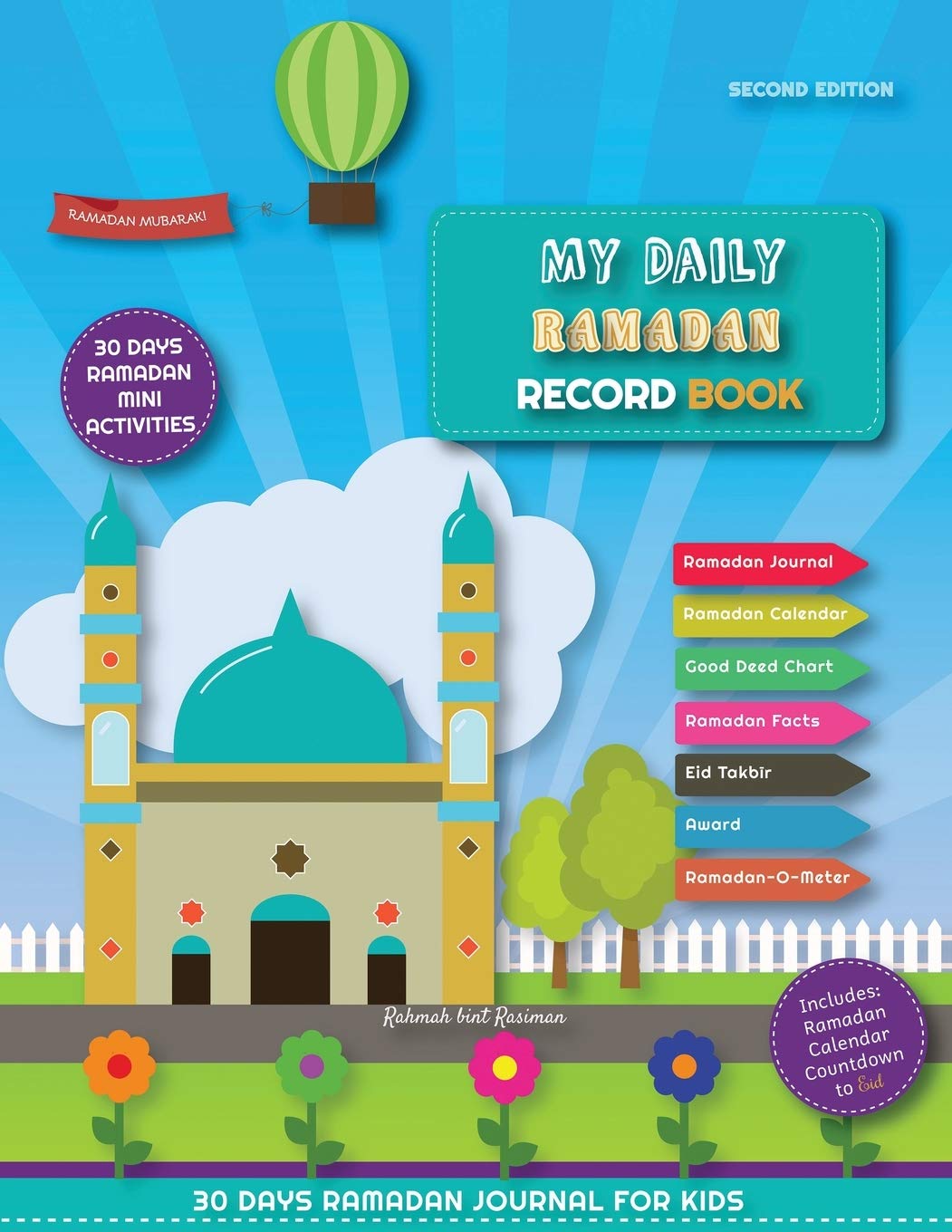 My Daily Ramadan Record Book (30 days Ramadan Mini Activities)