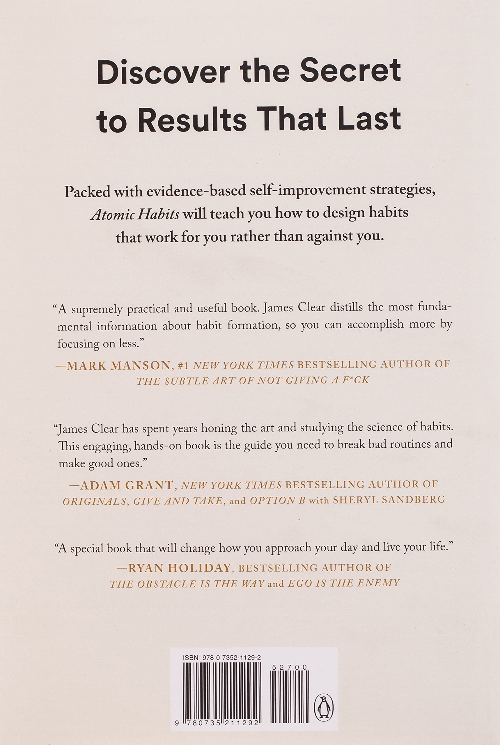 James Clear, Atomic Habits — Simple Strategies for Building (and Breaking)  Habits, Questions for Personal Mastery and Growth, Tactics for Writing and  Launching a Mega-Bestseller, Finding Leverage, and More (#648) - The