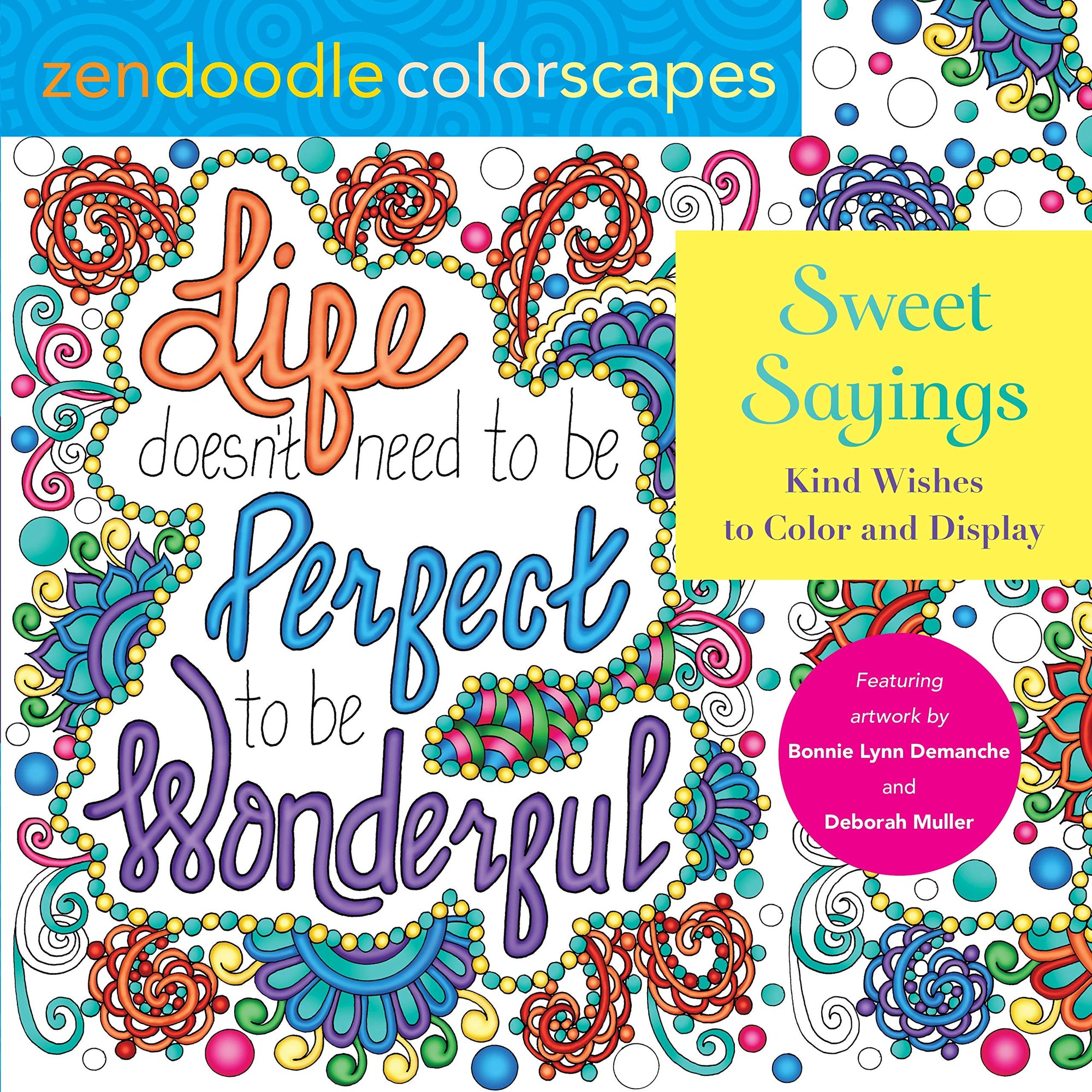 Coloring Book: Sweet Sayings