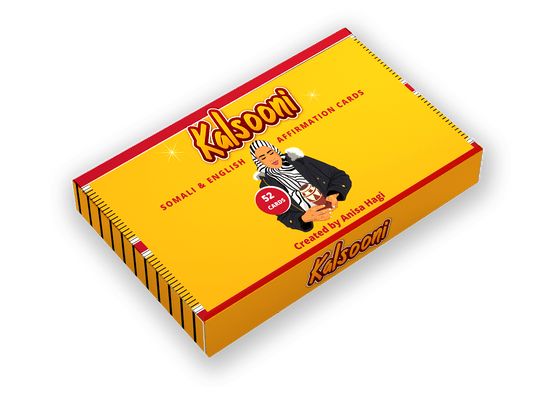 Kalsooni Afirmation Cards (Somali & English)