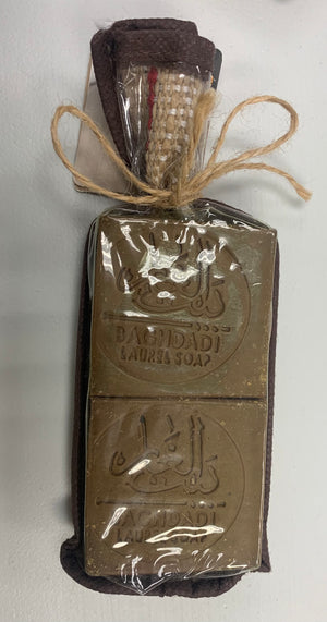Baghdadi Laurel Two pack Cosmetic Soap | 100% Organic