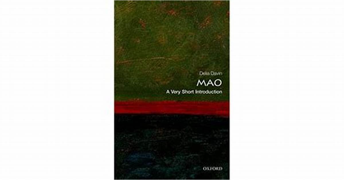 Mao: A very short introduction